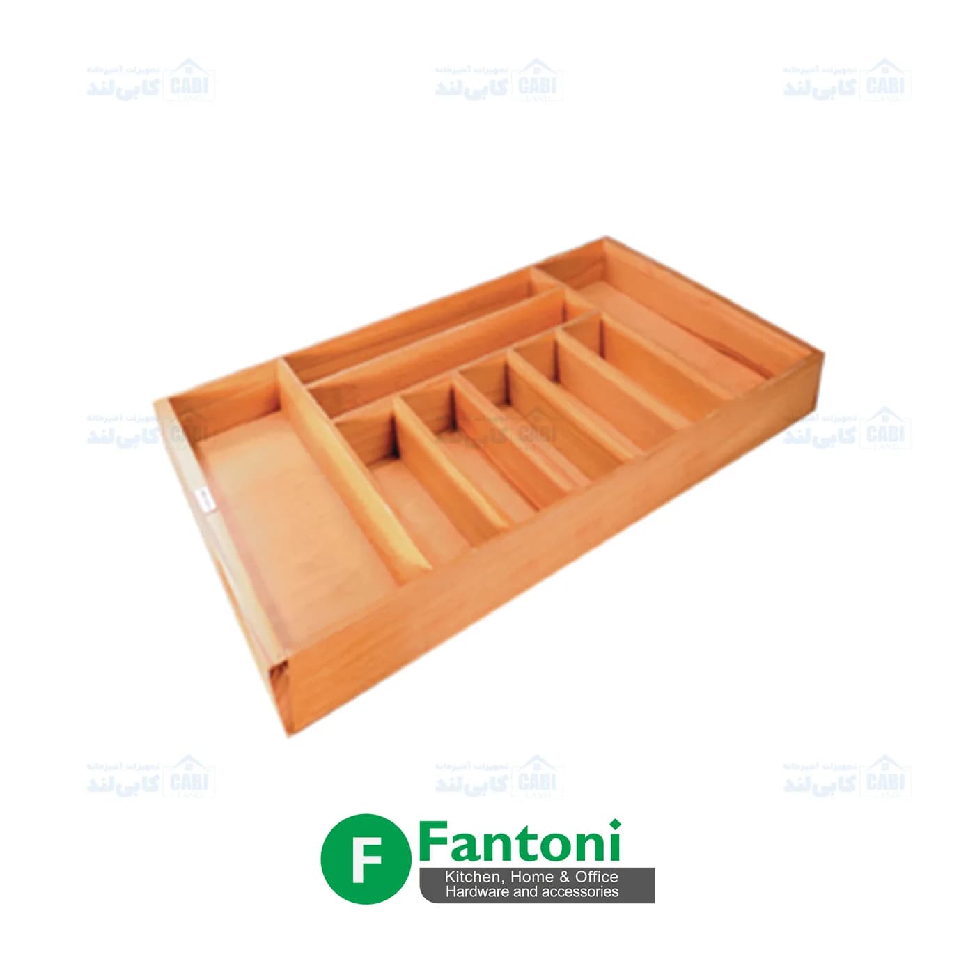 جای قاشق و چنگال چوب راش جهت یونیت فانتونی مدل O021 تا O023 — تصویر ۵