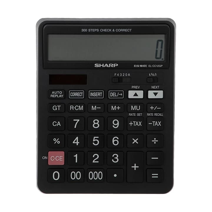 ماشین حساب شارپ مدل EL-CC12GP — تصویر ۵