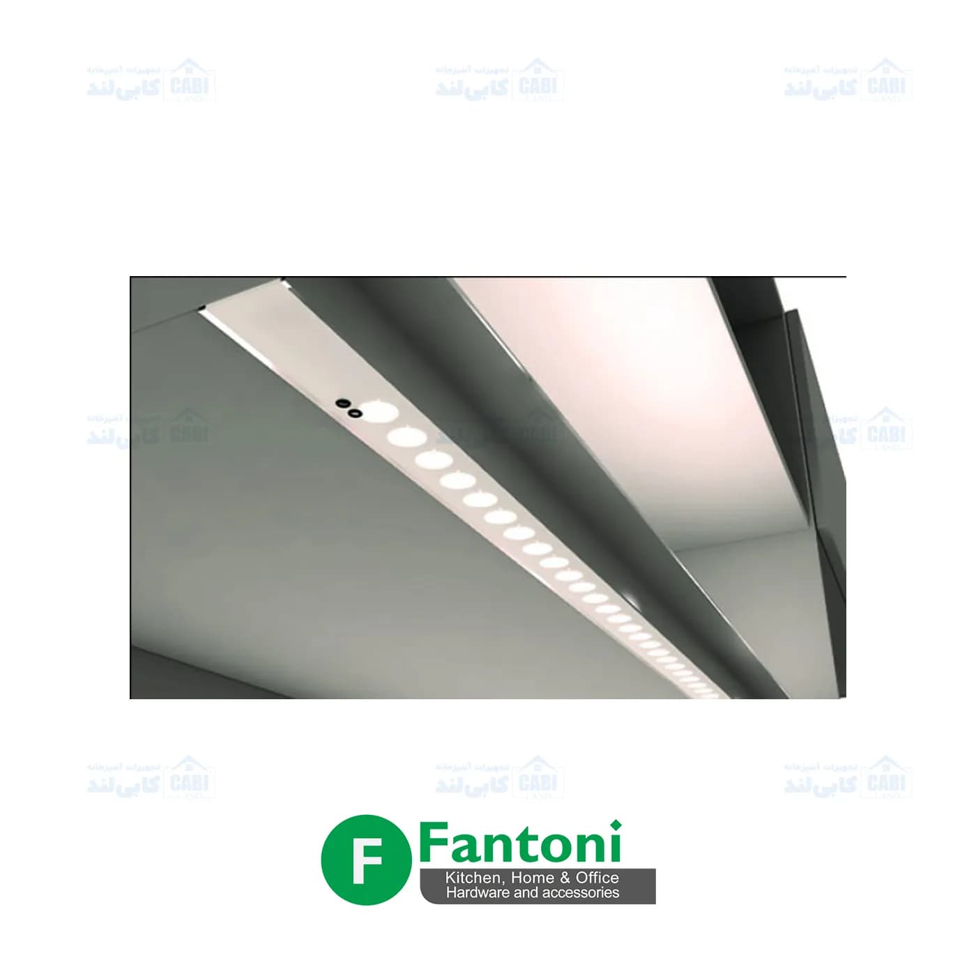 چراغ LED سنسوردار سری ۱۷ زیر کابینتی عرض 1200mm فانتونی N154