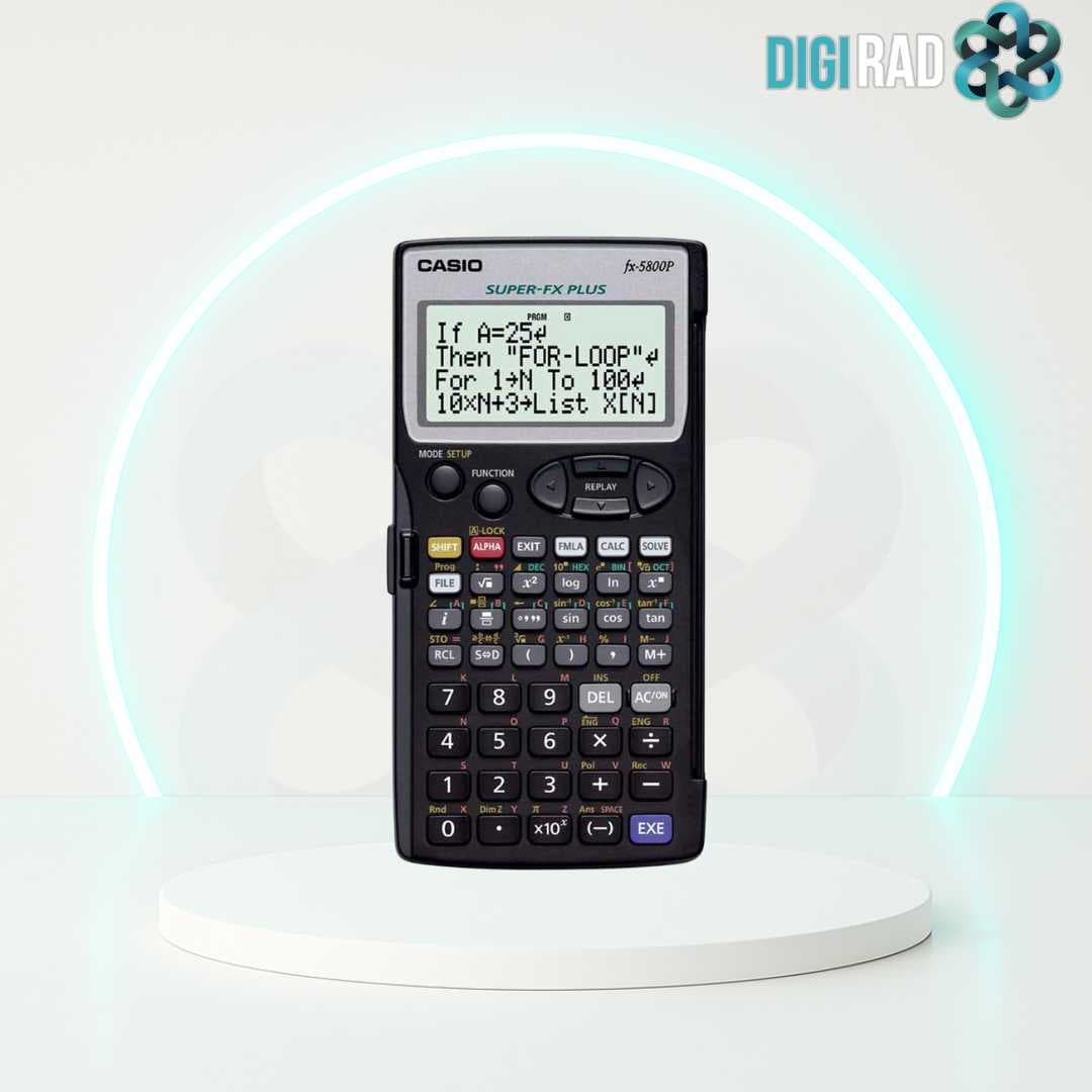 ماشین حساب مهندسی FX-5800P کاسیو — تصویر ۴