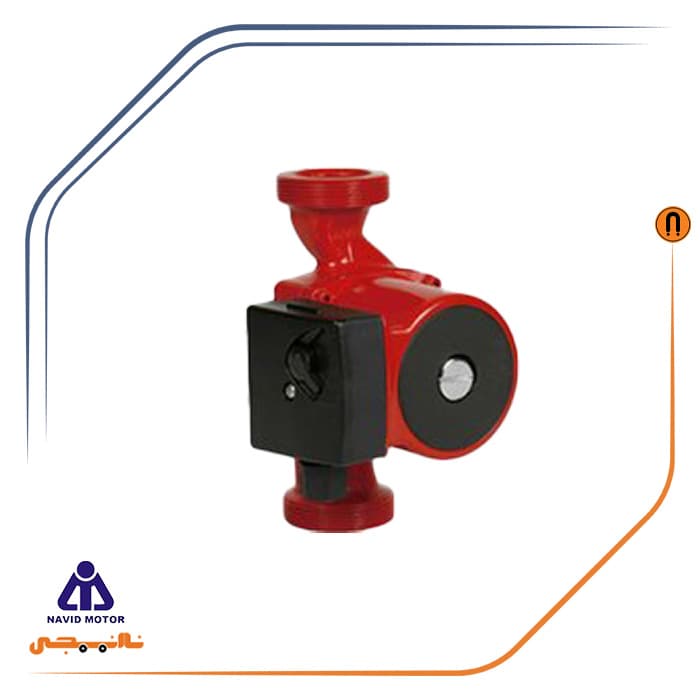 پمپ 352 وات سیرکولاتور آبگرد نوید موتور مدل HCP-AI 6/90 — تصویر ۷
