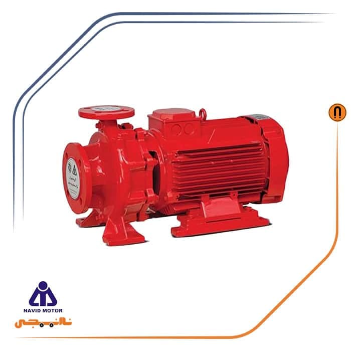 پمپ 29.5 اسب اتابلوک نوید موتور مدل Etabloc B 50-250/220 2 سه فاز — تصویر ۶