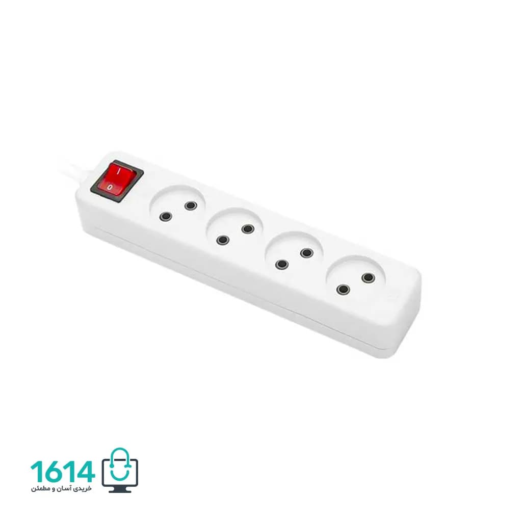 سیم سیار چهار خانه پارت الکتریک 16A 3M