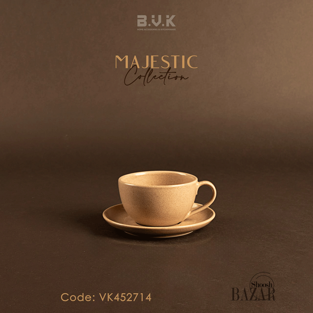 لته خوری سرامیکی مجستیک ماسه ای بی وی کی 452714