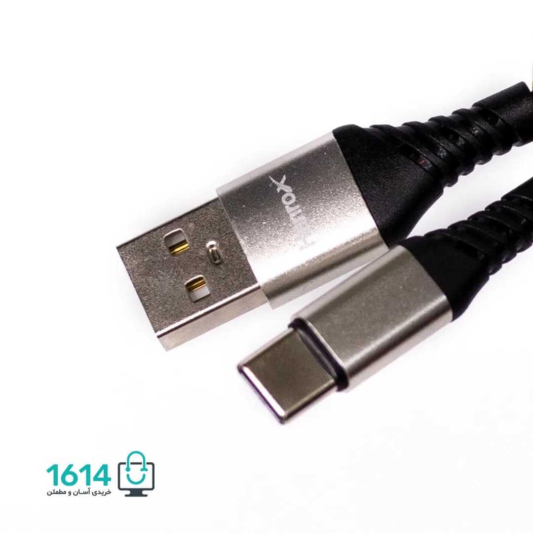 کابل تایپ سی هانروکس مدل C50 6A 1M — تصویر ۴