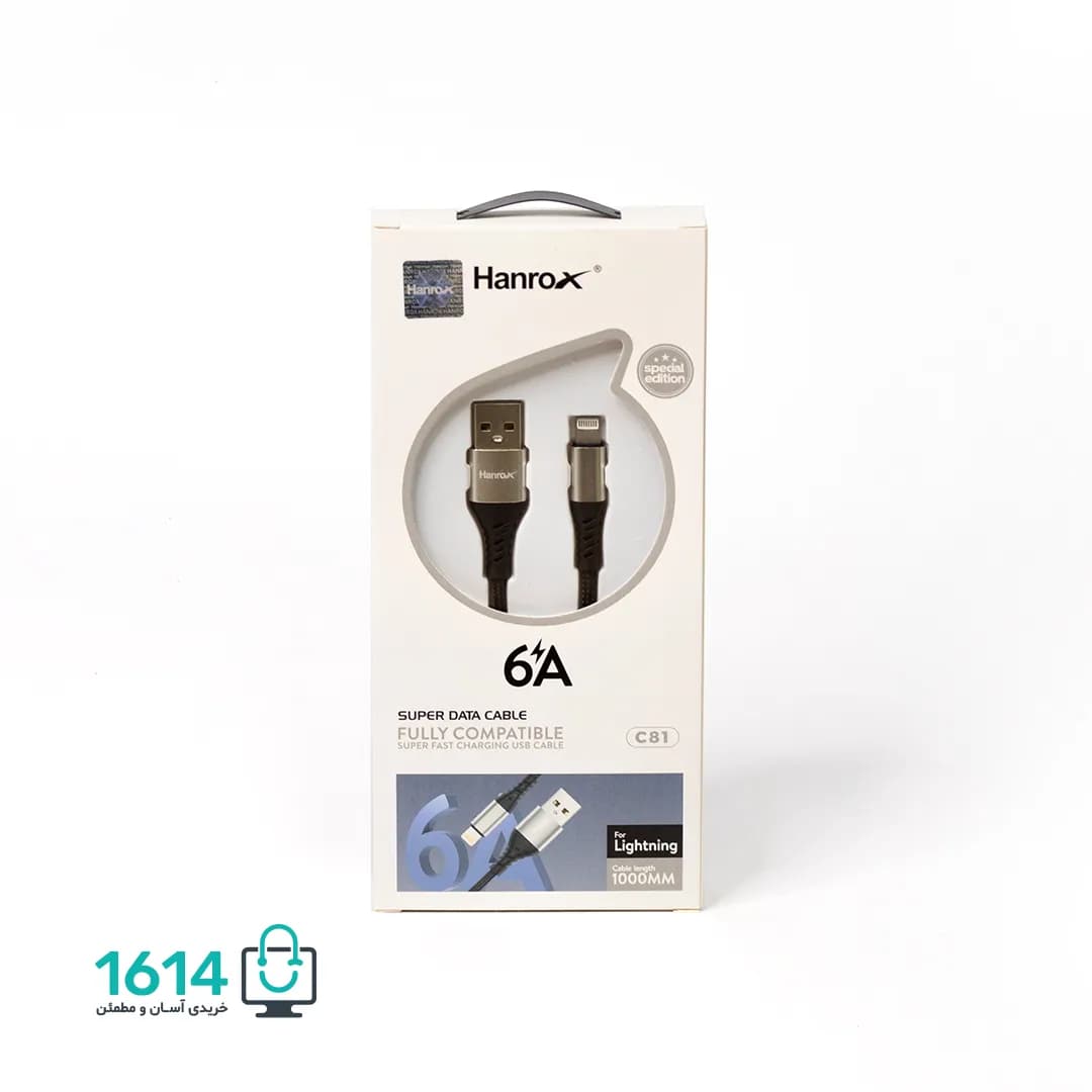کابل آیفون هانروکس مدل C81 6A 1M — تصویر ۷