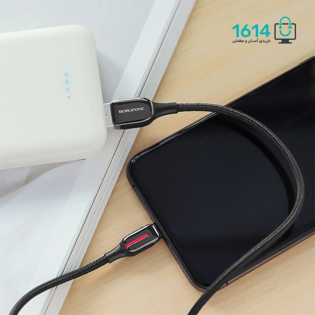 کابل آیفون بروفون مدل BU14 1.2M — تصویر ۷