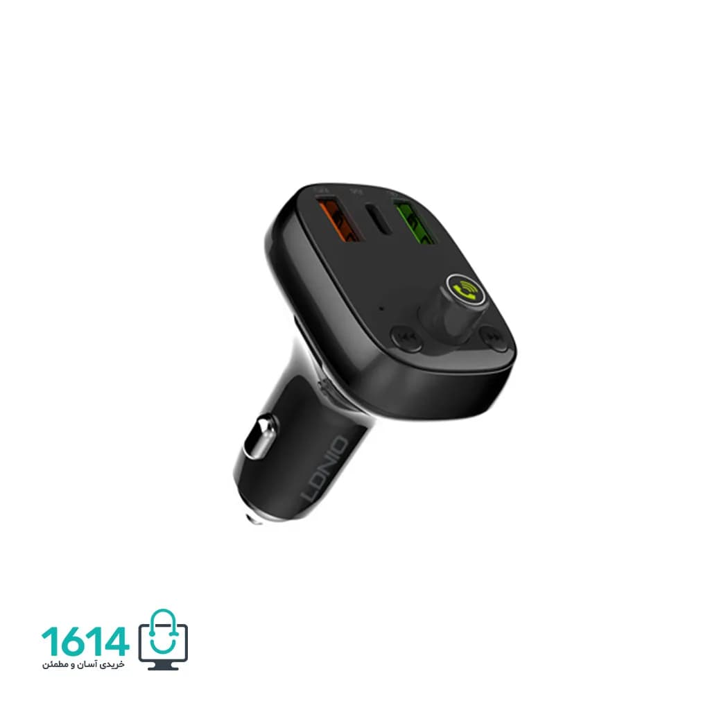شارژر فندکی و اف ام پلیر الدینیو مدل C704Q — تصویر ۹