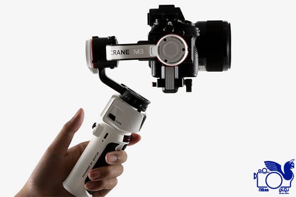 گیمبال دوربین و موبایل ژیون Crane M3 — تصویر ۸