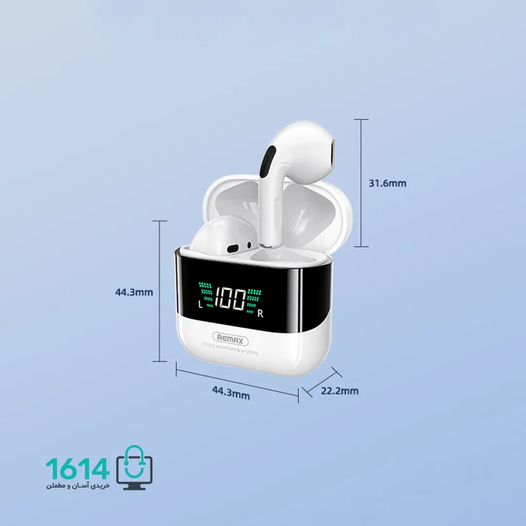 ایرپاد ریمکس مدل TWS-10 Plus — تصویر ۶