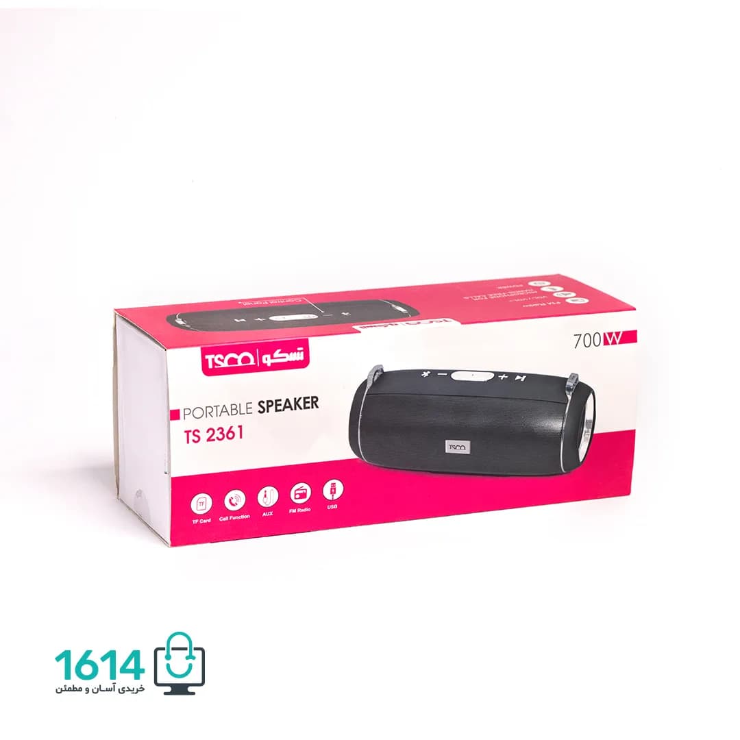 اسپیکر بلوتوثی تسکو مدل TS 2361 — تصویر ۵