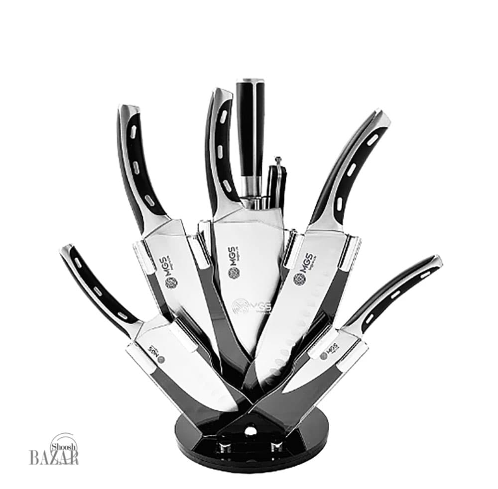 سرویس کارد آشپزخانه 9 پارچه ام جی اس مدل S-K162206-T9(A8D) — تصویر ۵