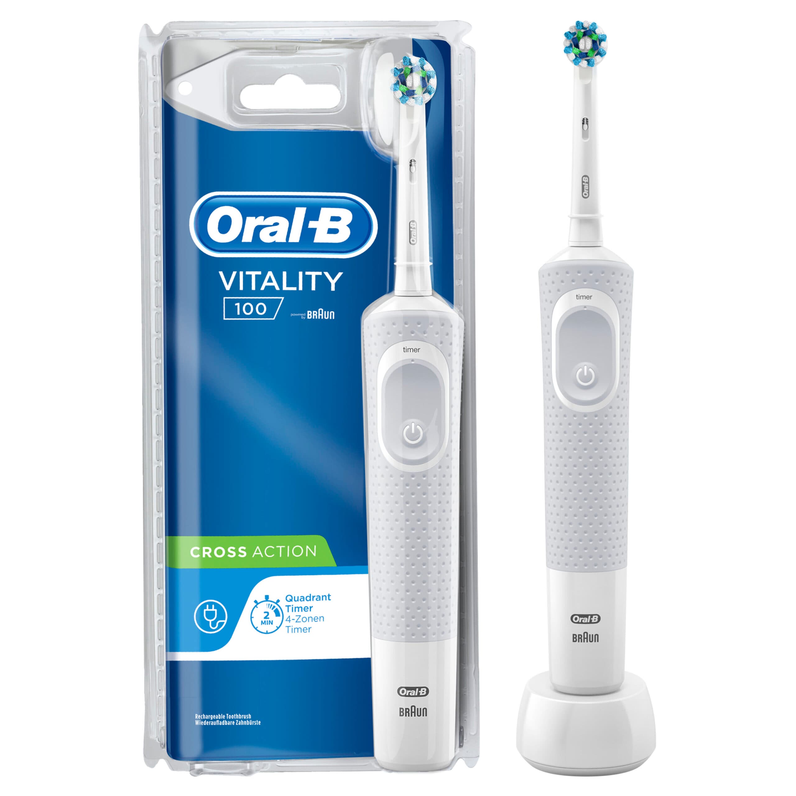 مسواک برقی اورال بی Oral_b VITALITY 100 CROSS ACTION