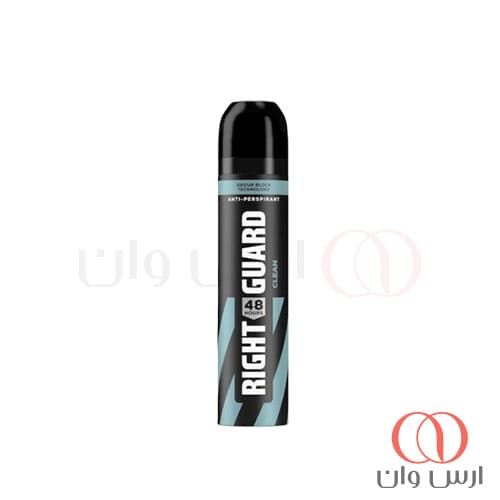 اسپری بدن رایت گارد RIGHT GUARD مدل Clean — تصویر ۵