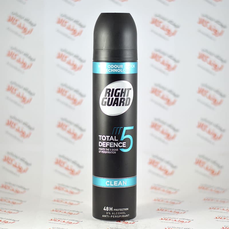 اسپری بدن رایت گارد RIGHT GUARD مدل Clean — تصویر ۷