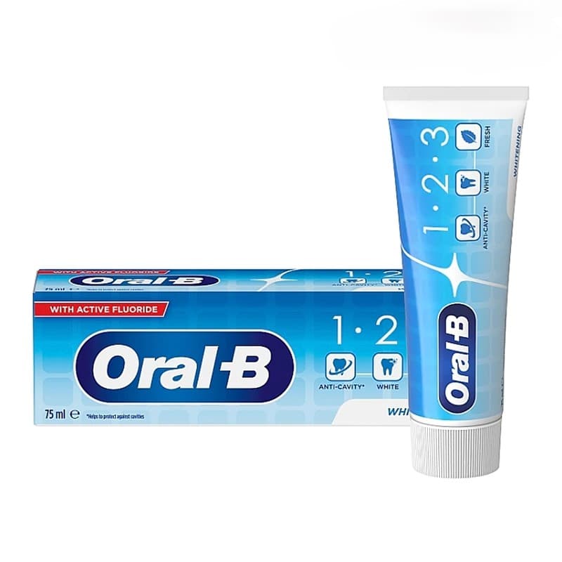 خمیر دندان اورال بی Oral-B مدل Salt)1.2.3) — تصویر ۱۰