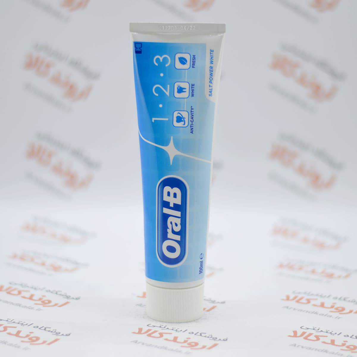 خمیر دندان اورال بی Oral-B مدل Salt)1.2.3) — تصویر ۷