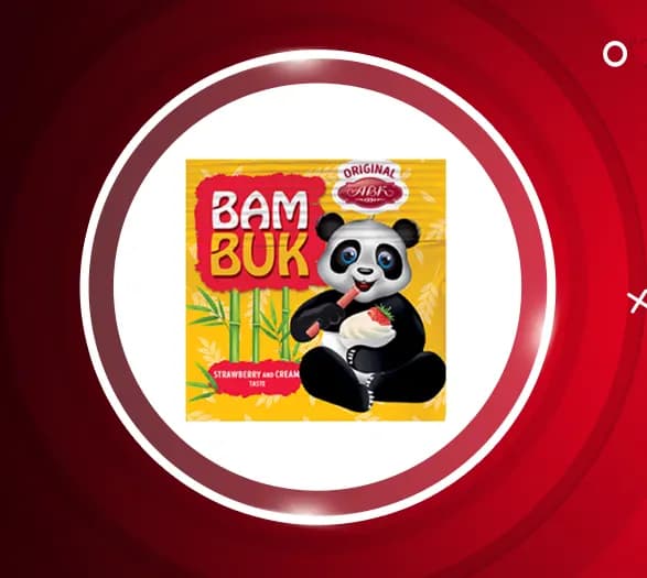 رول بیسکویت بام بوک BAM BUK مدل STRAWBERRY — تصویر ۵