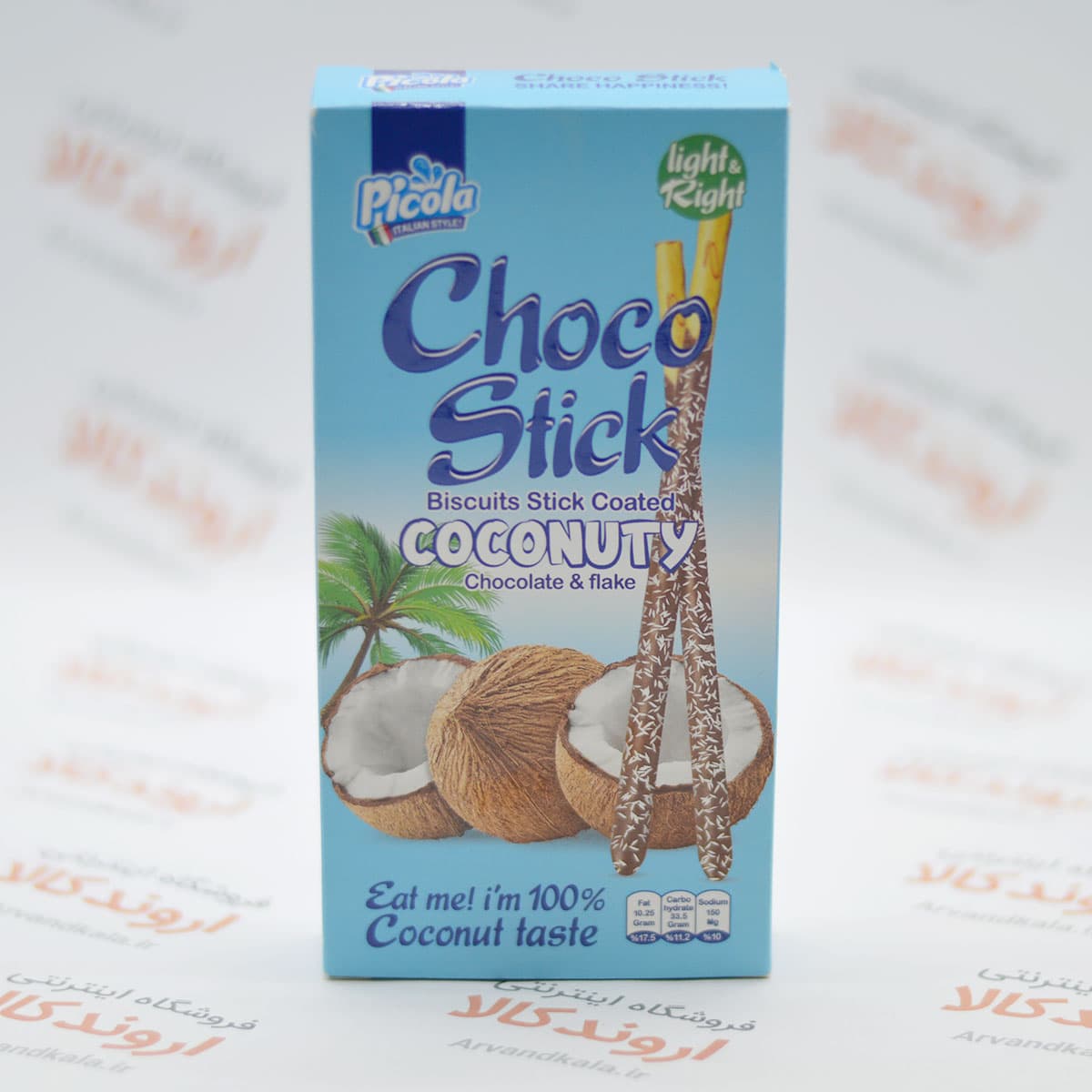 شوکو استیک پیکولا Picola مدل Coconuty