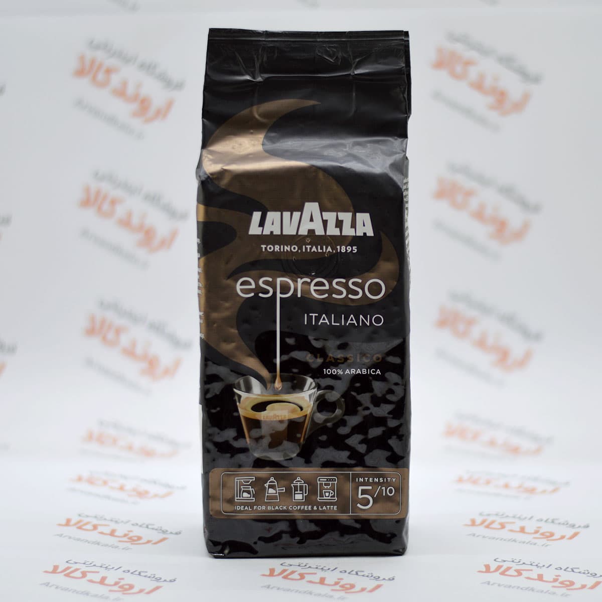 دانه قهوه اسپرسو لاواتزا LAVAZZA مدل 250gr)Classico)
