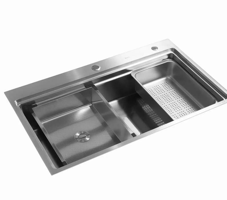 8048/1S سینک تک لگن روکار استیل زنبوری سایز 48*80 وارداتی داسی