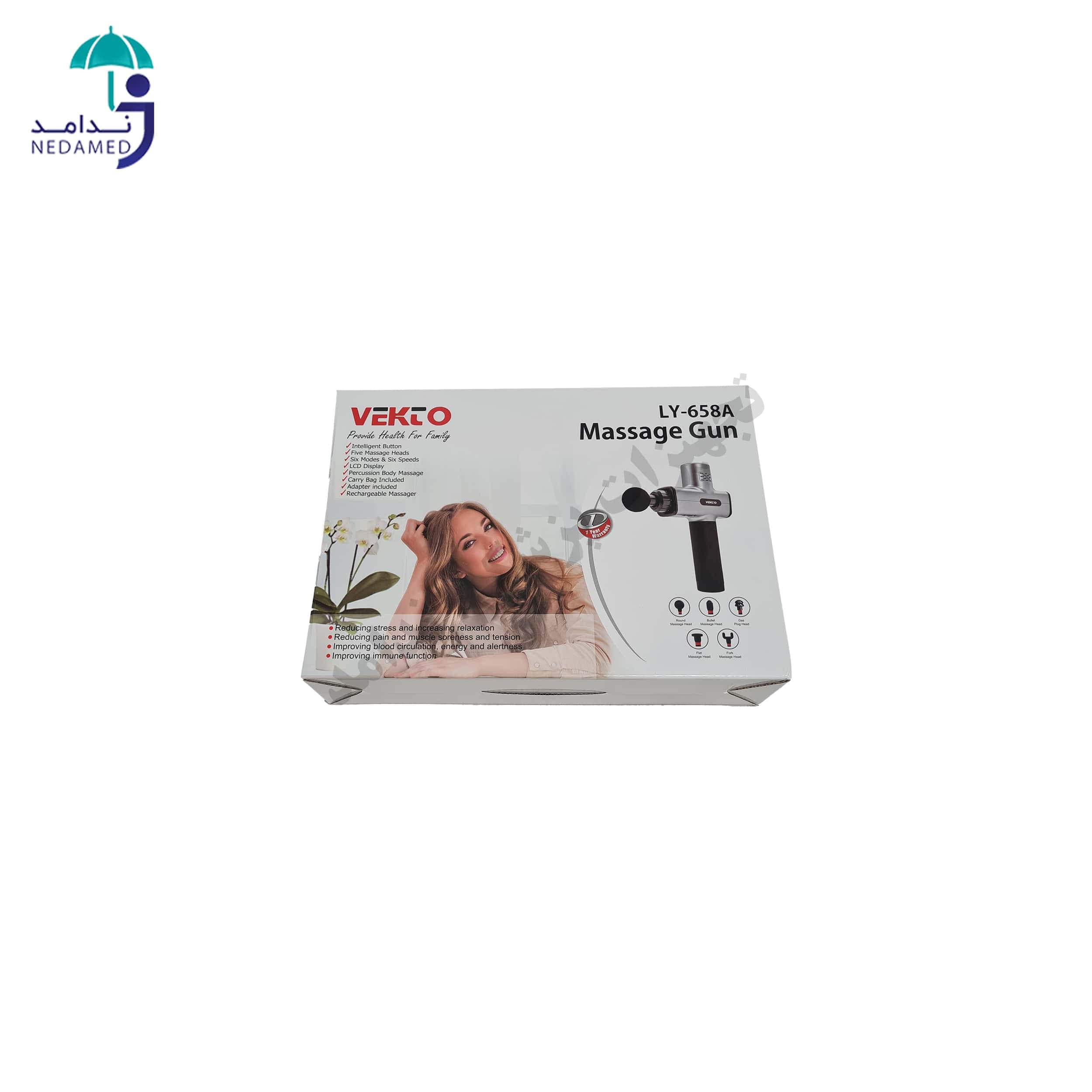 ماساژور تفنگی وکتو مدل LY-658A — تصویر ۹