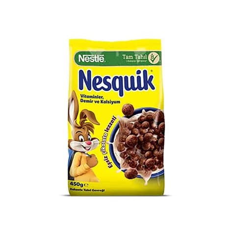 کورن فلکس شکلاتی نسکوییک Nesquik (450 gr) — تصویر ۷