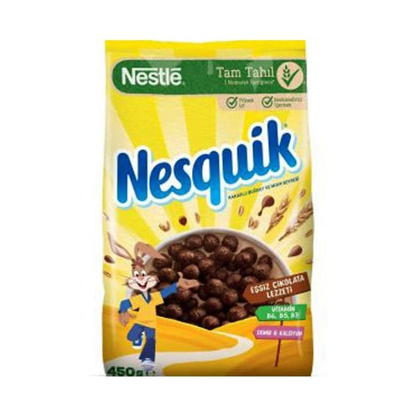 کورن فلکس شکلاتی نسکوییک Nesquik (450 gr) — تصویر ۴