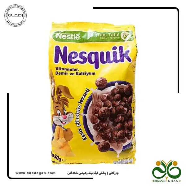 کورن فلکس شکلاتی نسکوییک Nesquik (450 gr) — تصویر ۳