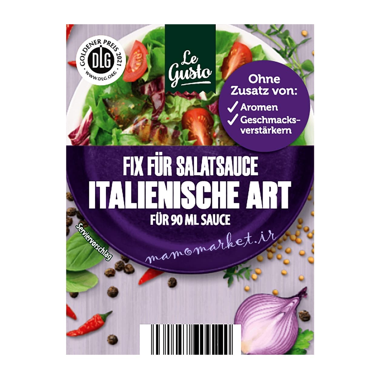 ادویه سالاد Le Gusto مدل ITALIENISCHE ART — تصویر ۳
