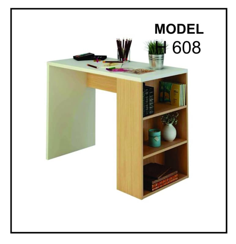 میز تحریر کتابخانه دار مدل H608 — تصویر ۲