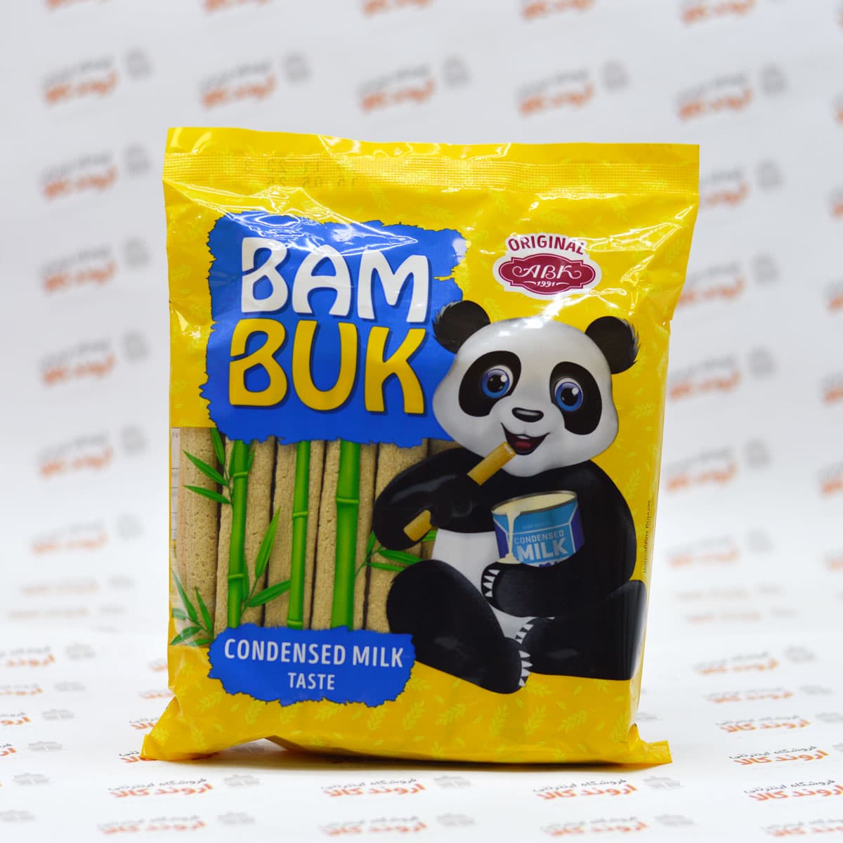 رول بیسکویت بام بوک BAM BUK مدل CONDENSED MILK