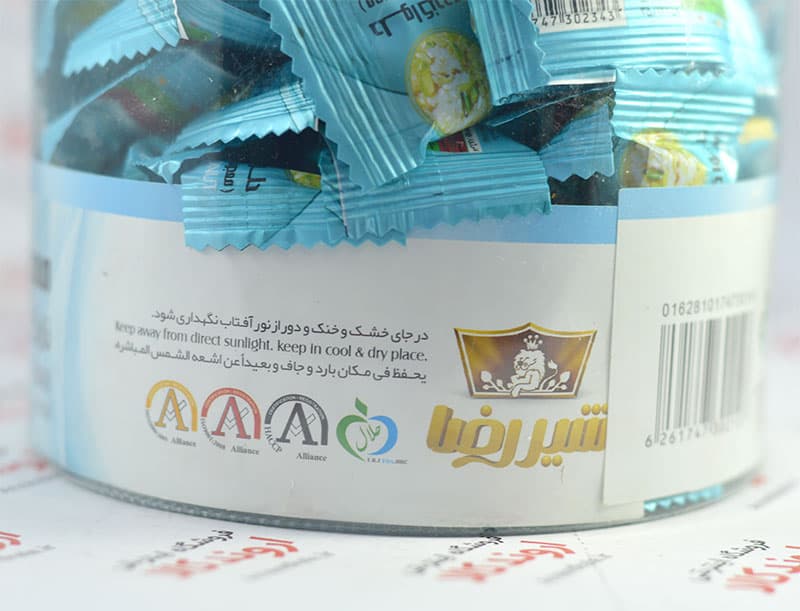 حلوا کنجدی شیر رضا ShirReza مدل Coconut — تصویر ۷
