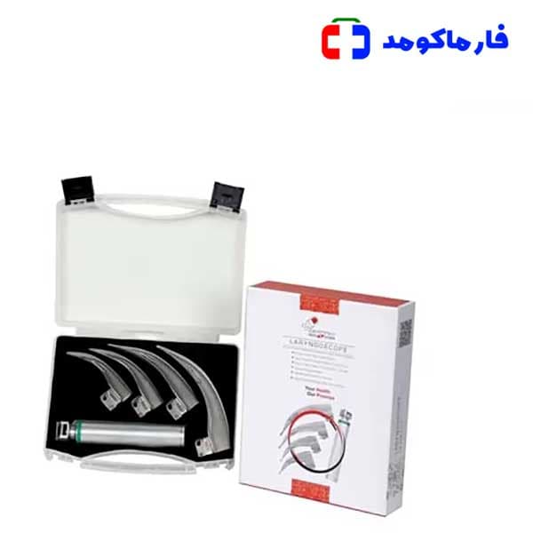 لارنگوسکوپ 4 تیغ فایبراپتیک زنیت مد مدل بزرگسال
