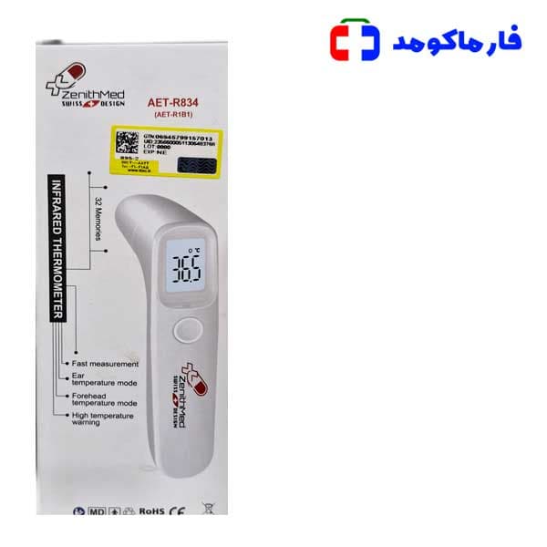تب سنج دیجیتالی زنیت مد مدل AET-R834