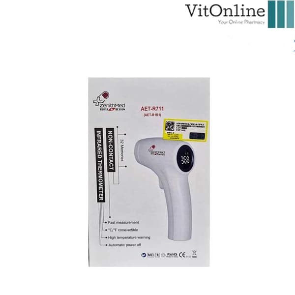 تب سنج دیجیتالی زنیت مد مدل AET-R711 — تصویر ۵