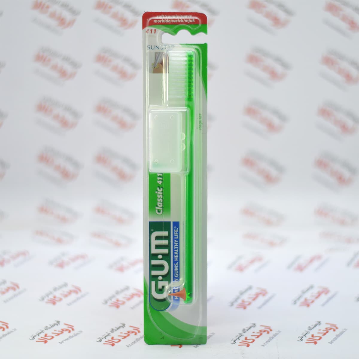 مسواک جی یو ام G.U.M مدل Classic 411