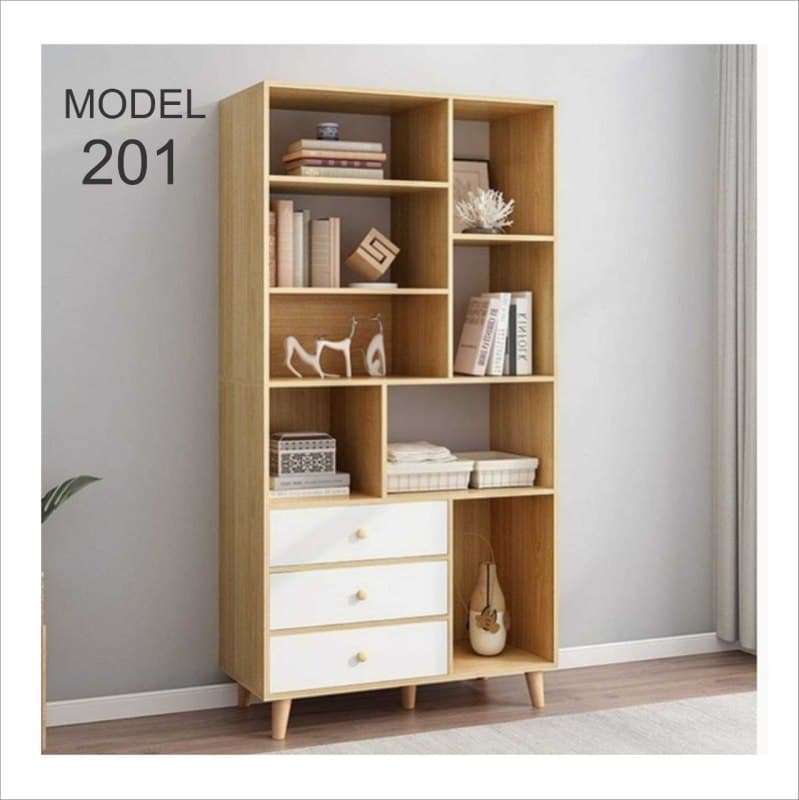 کتابخانه ایستاده کشو دار مدل M201