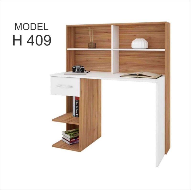 میز تحریر کتابخانه دار مدل H409