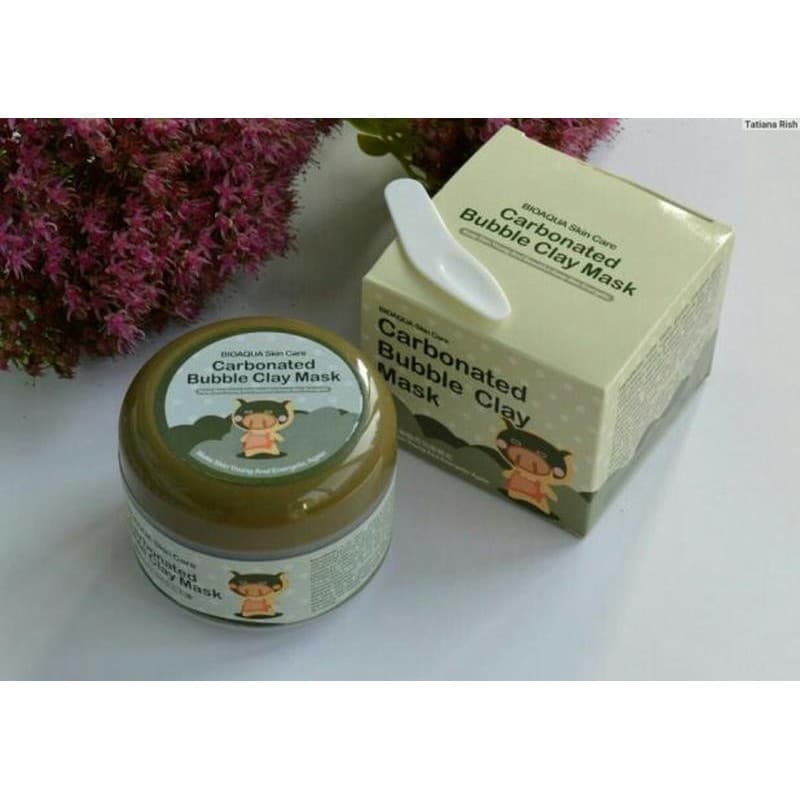ماسک صورت حبابی خاک رس برند بیوآکوا BIOAQUA — تصویر ۸