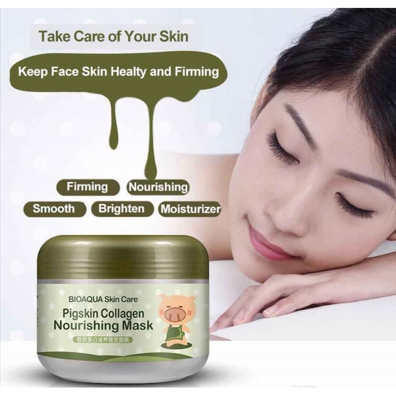 ماسک صورت حبابی خاک رس برند بیوآکوا BIOAQUA