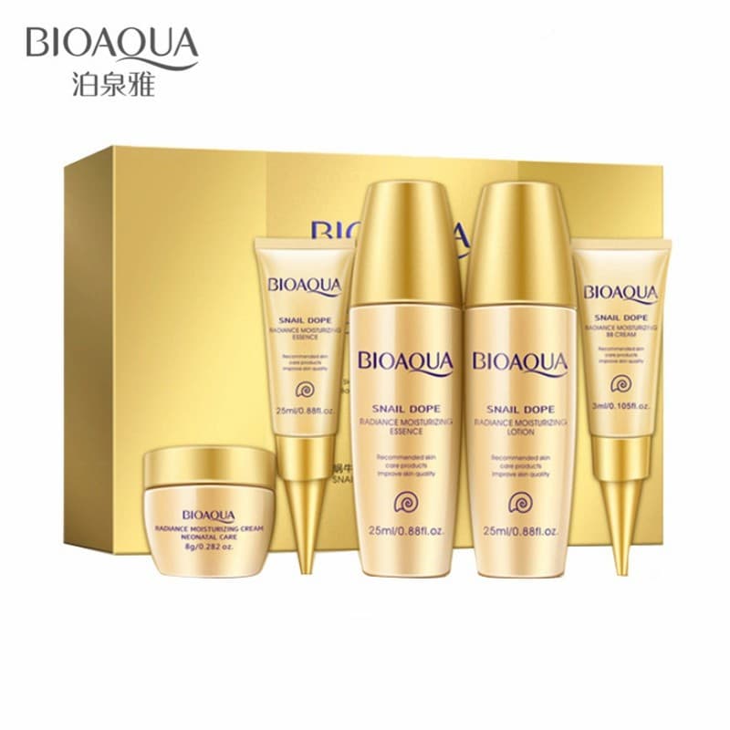 پکیج ۵ عددی مراقبت از پوست حلزون بیواکوا BIOAQUA — تصویر ۶