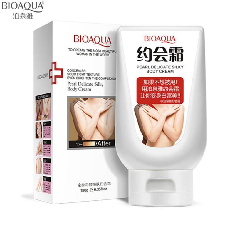 کرم سفید کننده صورت و بدن بیوآکوا BIOAQUA