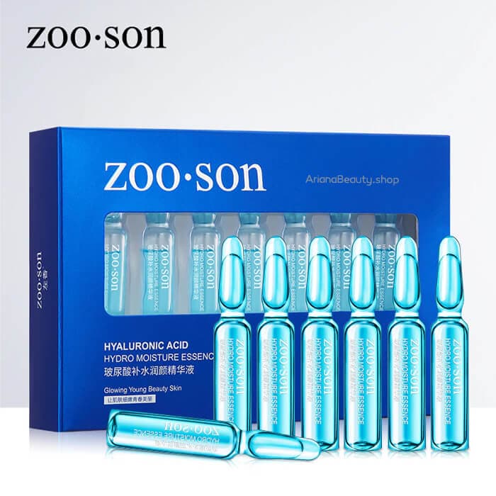 پک ویال مالشی جوانساز صورت برند زوسان (zoo.son) — تصویر ۵
