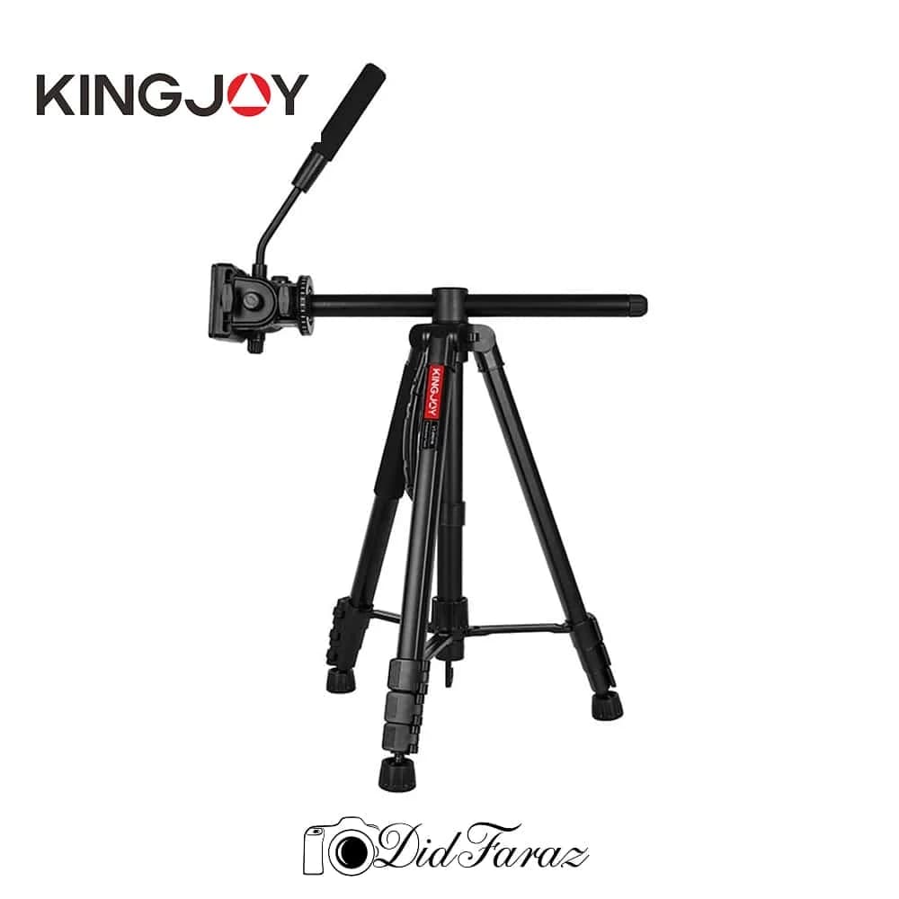 سه پایه دوربین عکاسی کینگ جوی Kingjoy VT-890H6 Tripod — تصویر ۱۰