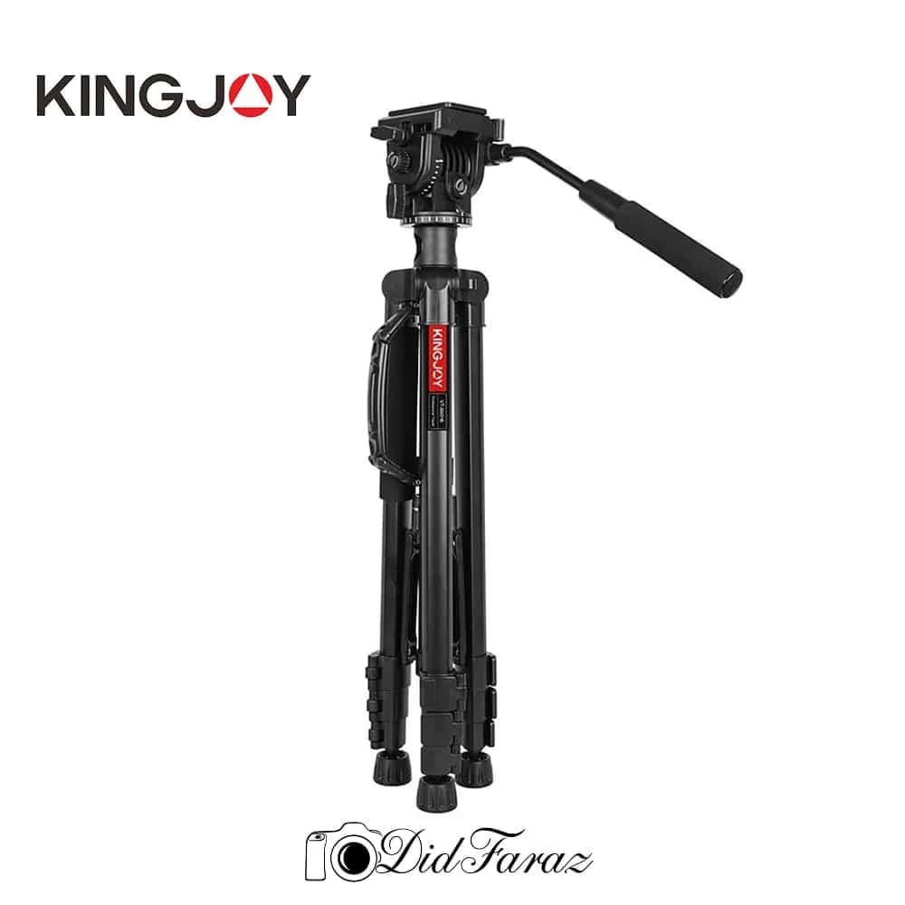 سه پایه دوربین عکاسی کینگ جوی Kingjoy VT-890H6 Tripod — تصویر ۳