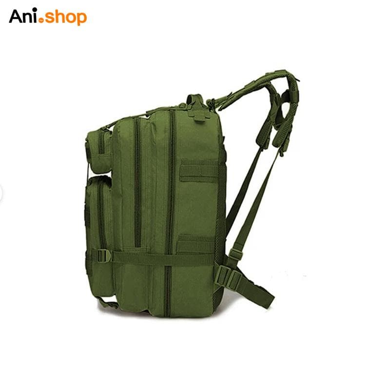کوله پشتی تاکتیکال برزنتی 20 لیتری رنگ مشکی — تصویر ۸