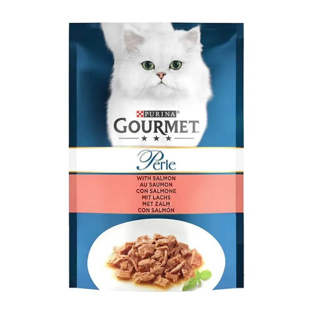پوچ گربه با طعم سالمون گورمت – Gourmet Salmon