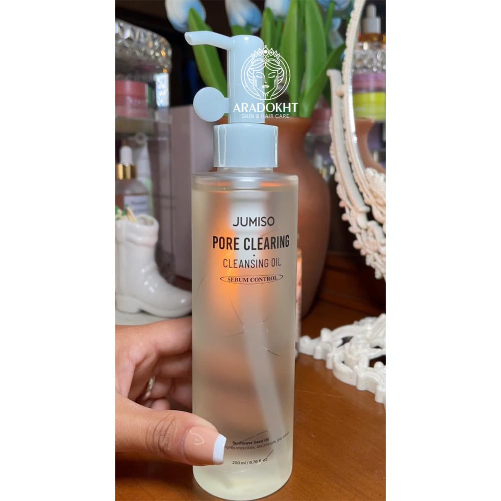 شوینده روغنی کنترل منافذ جومیسو Jumiso Pore Clearing Cleansing Oil — تصویر ۴