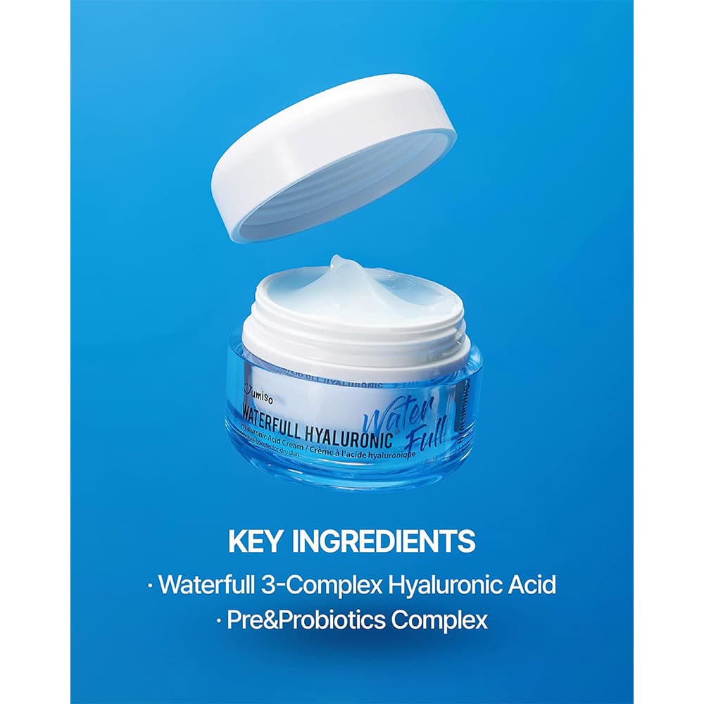 کرم مرطوب کننده هیالورونیک اسید واتر فول جومیسو Jumiso Waterfull Hyaluronic Cream — تصویر ۸